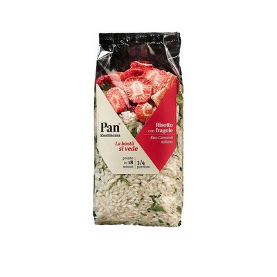 Pan Pan Extra Risotto - Risotto with Strawberries - 300 g