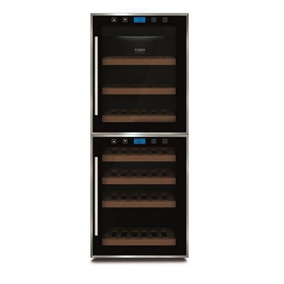 CASO Design WineComfort Touch38-2D Two zones - Compressor technology cellar