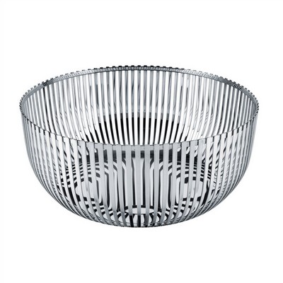Alessi-Fruit bowl in 18/10 stainless steel