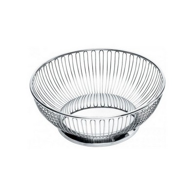 round wire basket in 18/10 stainless steel