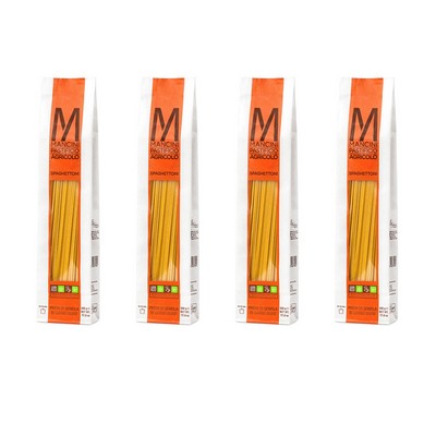 Mancini Pastificio Agricolo - Classic Line - Spaghettoni - 4 Packs of 500 g