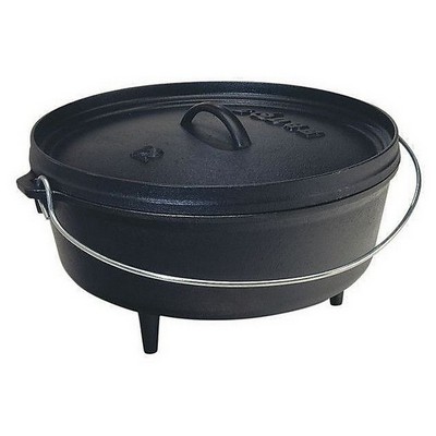 LODGE Cast Iron Dutch Oven with Lid 30 x 28.2 x 17.3 cm