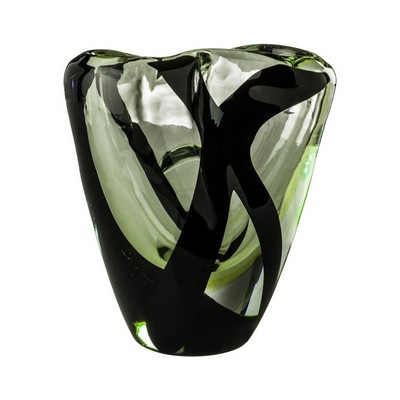 Venini - BLACK BELT OTTO vase 699.10 CR/VB/NET