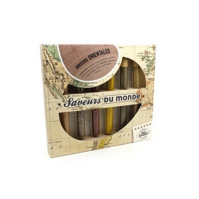 Le Monde en Tube flavors of the world - 6 spices in a tube - oriental flavors