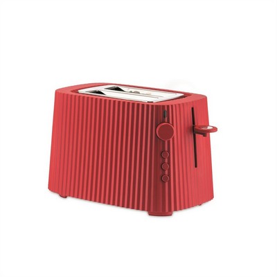 plissè - toaster aus thermoplastischem harz - 850 w - rot