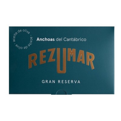 gran riserva - gourmet cantabrian anchovy fillets - 50 g