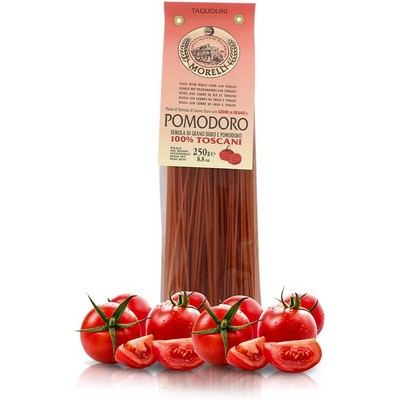 aromatisierte pasta - tomate - tagliolini - 250 g