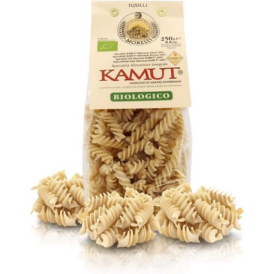 cereal pasta - kamut - organic fusilli - 250 g