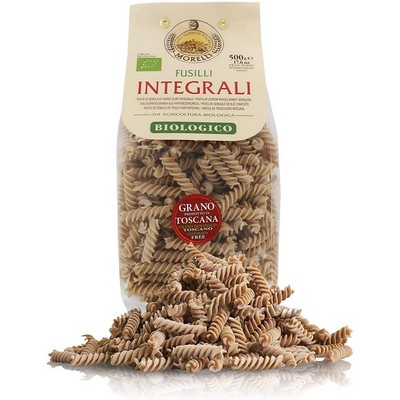 wholemeal pasta - wholemeal fusilli - 500 g