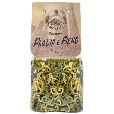 Antico Pastificio Morelli - Typische Regionalprodukte - Stroh und Heu aus Gramigna - 500 g