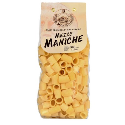 Antico Pastificio Morelli - Regional Typical Products - Mezze Maniche - 500 g