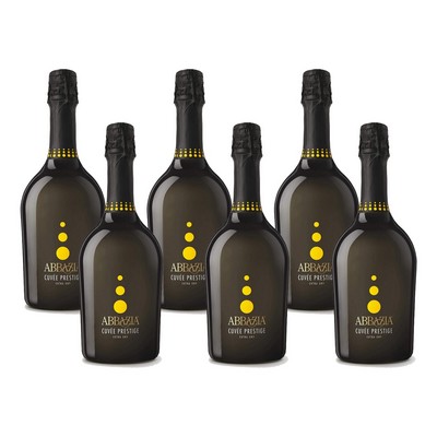 Casa Vinicola Abbazia di San Gaudenzio Abbazia di San Gaudenzio - Cuvee Prestige Extra Dry Sparkling Wine - Atmosphere - 6 bottles of 0.75
