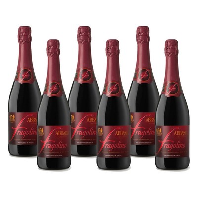 Abbey of San Gaudenzio - Sweet Red Fragolino - 6 bottles of 0.75 l