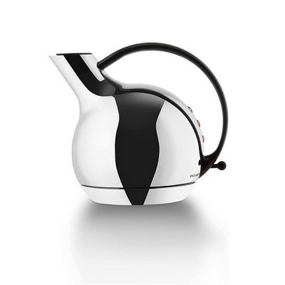 giulietta, electric kettle in 18/10 stainless steel - 1.2 l - chrome