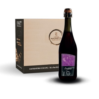 Cantine Mainetti fortana - sparkling red - 6 x 75 cl