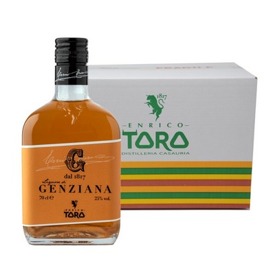 Enrico Toro genziana toro - 6 bottles of 70 cl