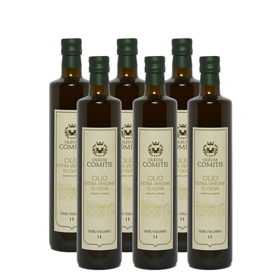 Extra Virgin Olive Oil 6 bottles of 750 ml