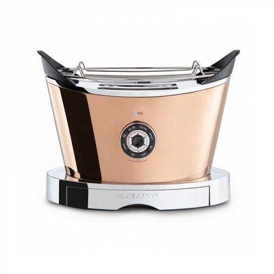 volo toaster - farbe rose gold - glänzendes pvd-finish