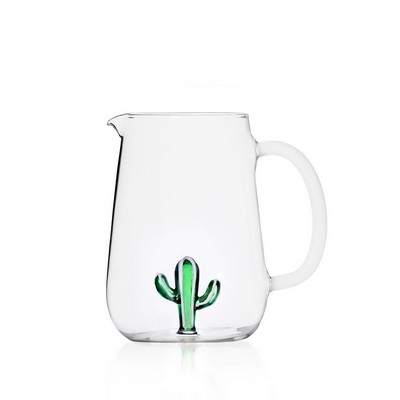 grüner kaktuskrug - wüstenpflanzen - design alessandra baldereschi