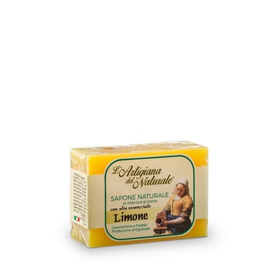 L'Artigiana del Naturale - Natural Lemon Soap - 100 g