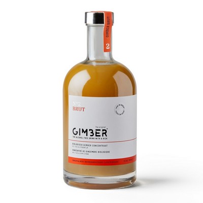 Gimber Gimber N°2 Brut - Non-alcoholic drink based on Ginger, Thyme, Lemon and Yuzu - 700 ml