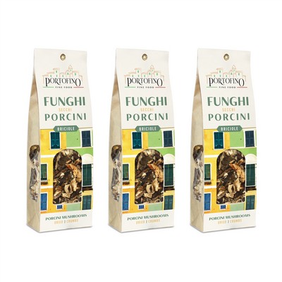 Portofino Fine Food Portofino - Dried Porcini Mushrooms Crumbs - 3 x 100 g