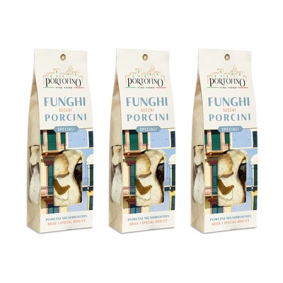 Portofino Fine Food Portofino - Funghi Porcini Secchi Speciali - 3 x 50 g