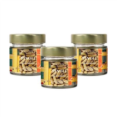 Portofino - Shelled Mediterranean Pine Nuts - 3 x 40 g