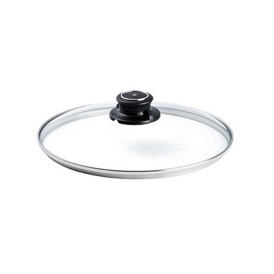 24cm tempered glass lid
