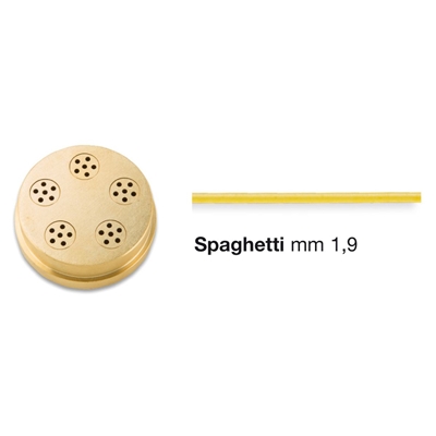 bronze-matrize 283 für spaghetti für die nudelmaschine home chef