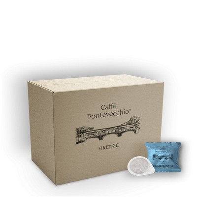 Caffè Pontevecchio Firenze DECA-Kaffeepads – entkoffeiniert – 100 Pads