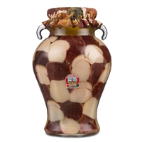 photo Geschnittene Steinpilze in Olivenöl – Amphorenglas 4 kg 1