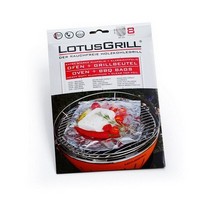 photo Lotus Grill LG Pack of 8 Bags for Barbecue or Oven 1