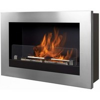 photo Wall-to-ceiling BIO-FIREPLACES - Treviso - Steel 1