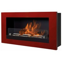 photo Wall to ceiling BIO FIREPLACES - Verona - Red 1