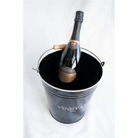 photo Sommelier's Saber-Starter Kit with Ice Bucket and Bottle of Extra Dry Sparkling Wine 16
