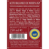 photo Balsamic Vinegar of Modena PGI - 3 Gold Medals - Anforina Modenese in 250 ml hatbox 2