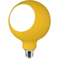 photo – led-lampe mit bullauge² – gelbes tarnmuster 1