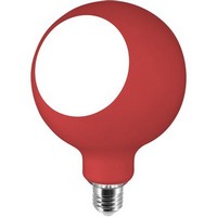 photo lampada led con oblà² - camo rosso 1