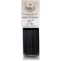 photo pasta aromatizzata - nero di seppia - spaghetti - 500 g 1