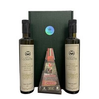 photo Extra Virgin Olive Oil Gift Box 2 x 500 ml and 30 Months Parmesan 1