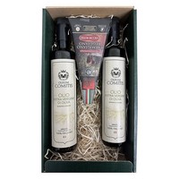 photo Geschenkbox mit nativem Olivenöl extra, 2 x 500 ml und 40 Monate Parmesan 2