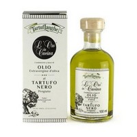 photo Oro In Cucina® - Extra Virgin Olive Oil Based Condiment with Sliced ??Fine Black Truffle 1