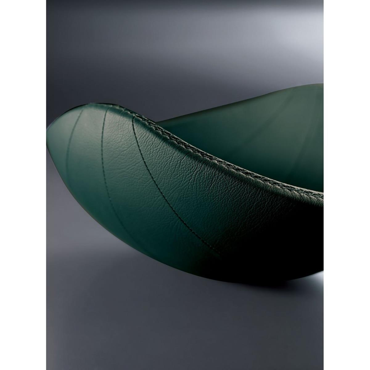 photo NINNAANNA Table Centerpiece - 100% GREEN Leather Covering