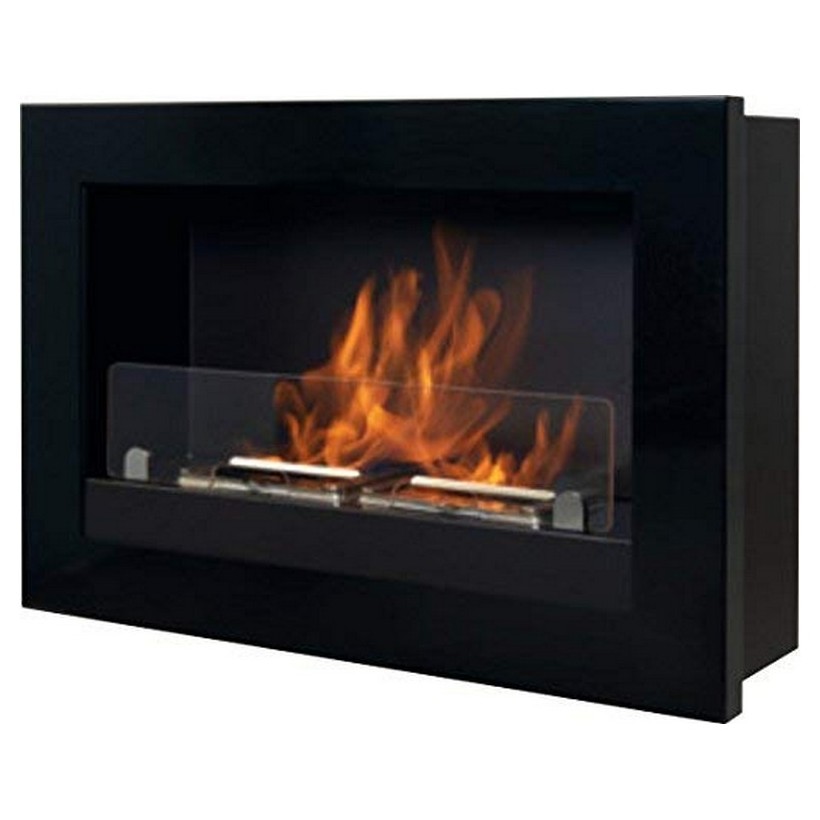 photo Wall-to-ceiling BIO-FIREPLACES - Treviso - Black