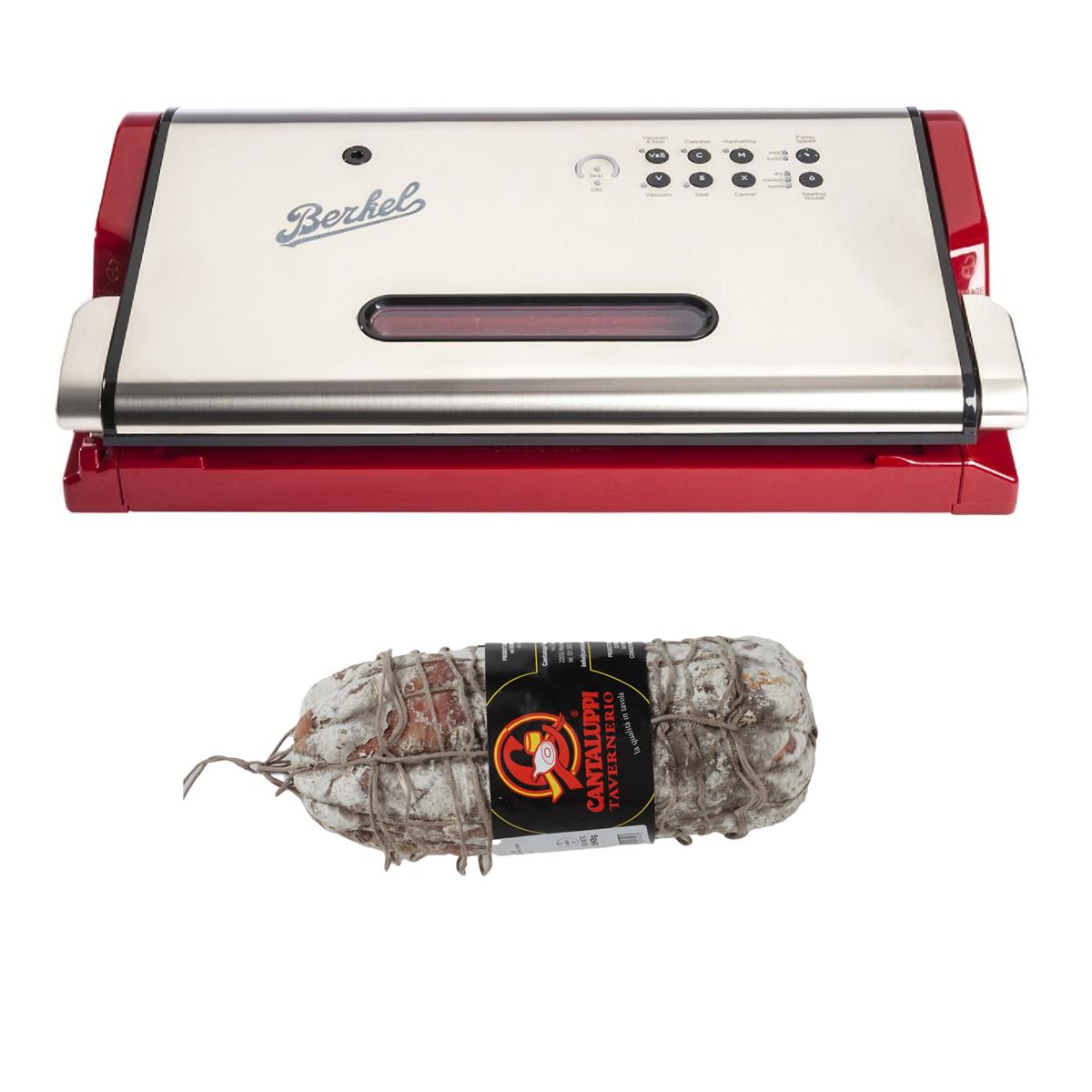 photo Vacuum packing machine + Seasoned Coppa -