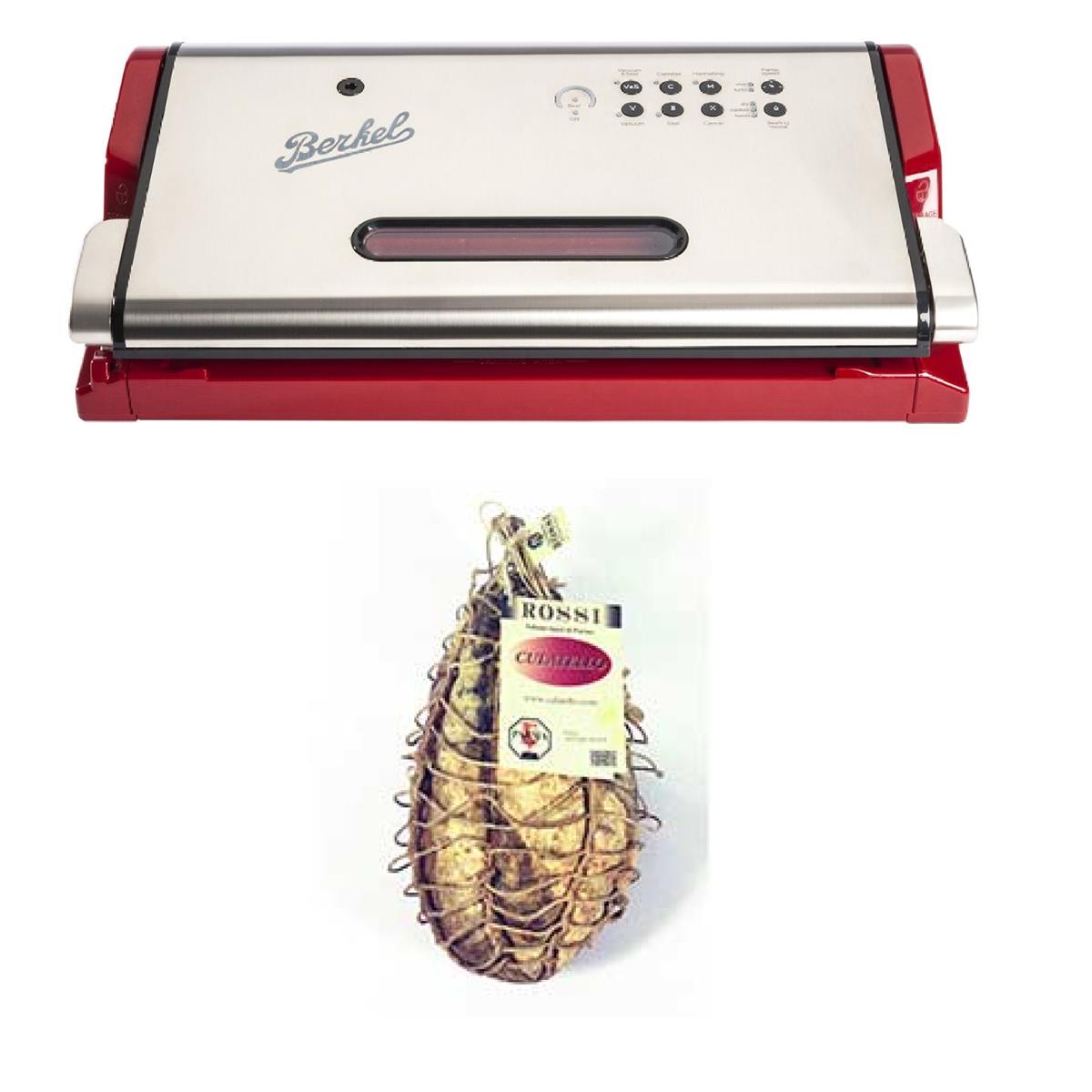photo Vacuum machine + Classic Culatello hand-tied with rope, unpeeled (3.8-4.4Kg) - whole