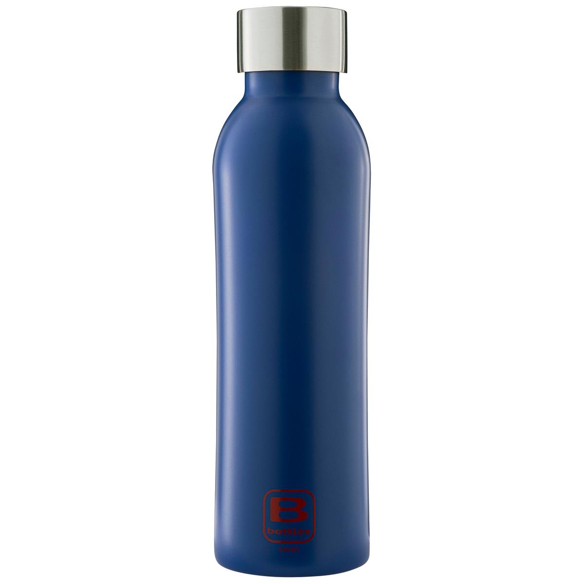 photo B Bottles Twin - Classic Blue - 500 ml - Double wall thermal bottle in 18/10 stainless steel