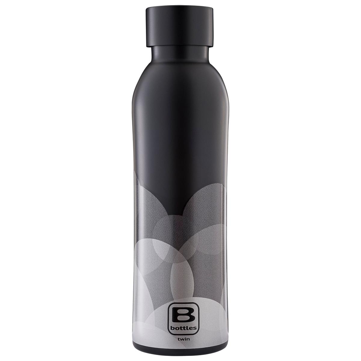 photo B Bottles Twin - Circle Fade - 500 ml - Double wall thermal bottle in 18/10 stainless steel