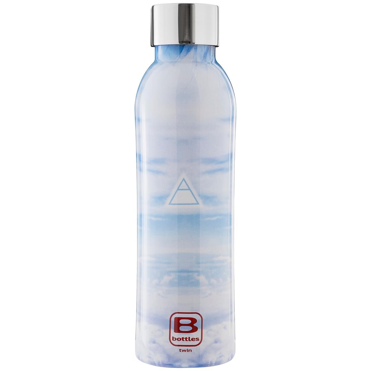 photo B Bottles Twin - Aria Element - 500 ml - Doppelwandige Thermoflasche aus 18/10 Edelstahl